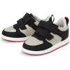 The Children’s Place Baby Boys’ Baby Boys and Toddler Everyday Casual Sneakers(Grey Low Top)