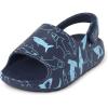 The Children’s Place Baby Boys’ Baby Boys and Toddler Everyday Slide Sandals With Backstrap(Blue Sharks)