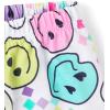 The Children’s Place Girls’ Short Sleeve Top and Shorts,2 Piece Pajama Set(Rainbow Faces)