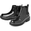 The Children’s Place Baby Girls’ Ankle Boots(Glitter Black)