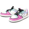 The Children’s Place Girls’ Girls’ Casual Lace Up Low Top Sneakers(Colorblock Star)