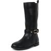 The Children’s Place Girls’ Tall Riding Boots(Black)