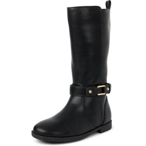 The Children’s Place Girls’ Tall Riding Boots(Black)