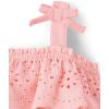 The Children’s Place Baby Girls’ And Newborn Everyday Summer Rompers(Fuzzy Pink)