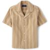 The Children’s Place boys Short Sleeve Button Up Shirt(Hazel Wood)