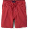 The Children’s Place Boys’ Quick Dry Pull on Shorts(Hampton Red)