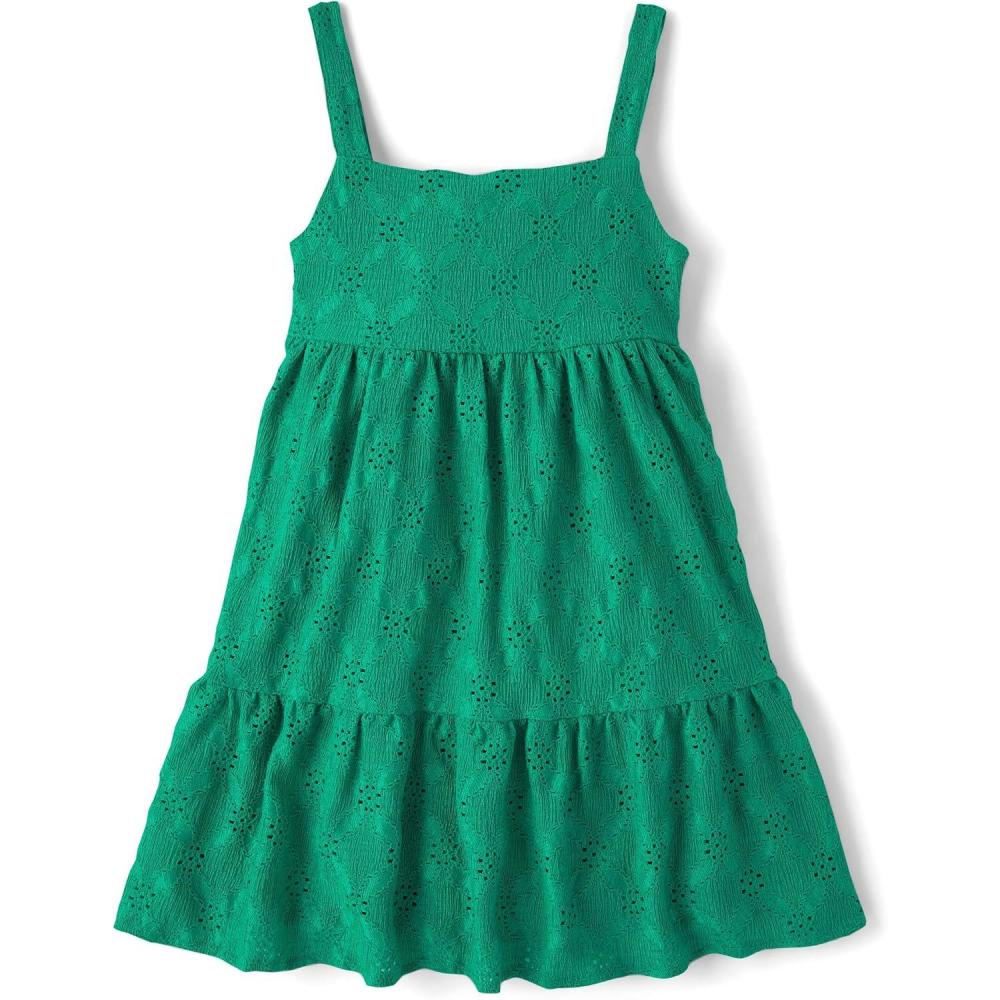 imageThe Childrens Place Big Girls Sleeveless Maxi DressIsland Green