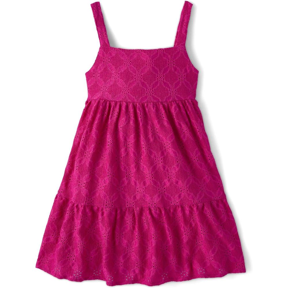 imageThe Childrens Place Big Girls Sleeveless Maxi DressMagic Magenta