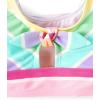The Children’s Place Girls’ 2-piece Bikini Swimsuit(Candy Stripe)