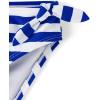 The Children’s Place Girls’ 2-piece Bikini Swimsuit(Renew Blue Stripe)