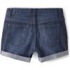 The Children’s Place Girls Denim Shortie Shorts(Holly Wash)