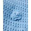 The Children’s Place Baby Girls’ and Toddler Long Sleeve Crew Neck Pullover Sweater(Blue Flowers)