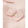 The Children’s Place Baby Girls’ and Toddler Long Sleeve Crew Neck Pullover Sweater(Fading Rose Bows)