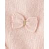 The Children’s Place Baby Girls’ and Toddler Long Sleeve Crew Neck Pullover Sweater(Fading Rose Bows)
