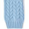The Children’s Place Baby Girls’ and Toddler Long Sleeve Crew Neck Pullover Sweater(Party Blue Bows)