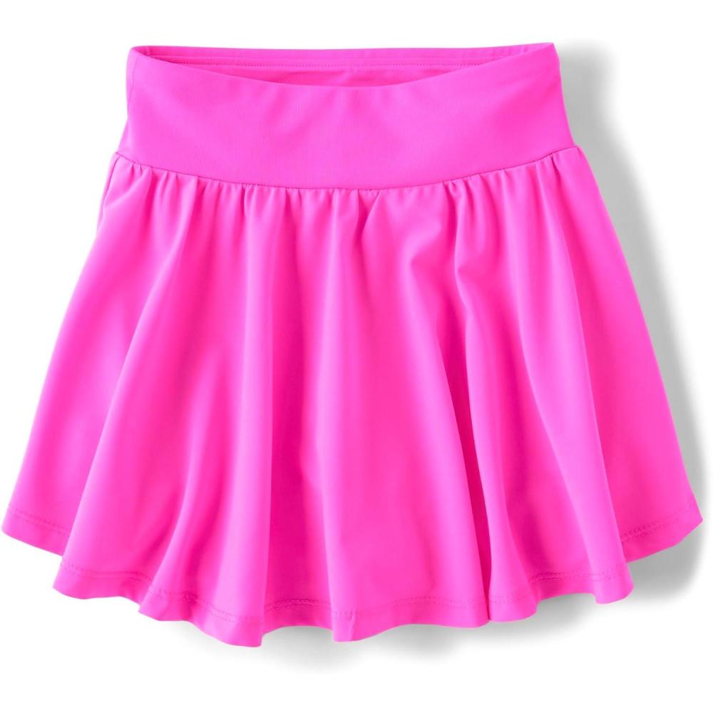 imageThe Childrens Place girls Quick Dry Active SkortPink Beam