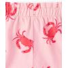 The Children’s Place Baby Girls’ and Toddler Assorted Pull on Paper Bag Shorts(Crabs/Breeze/Beach)
