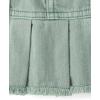 The Children’s Place Girls’ Everyday Denim Skirts and Skorts(Mint Taffy Skort)