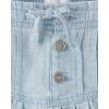 The Children’s Place Girls’ Everyday Denim Skirts and Skorts(Sutton Wash Chambray)