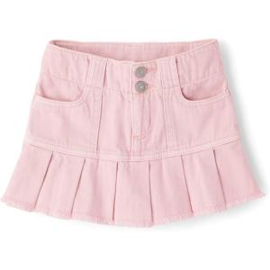 The Children’s Place Girls’ Everyday Denim Skirts and Skorts(Rose Mist Skort)