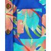 The Children’s Place Baby Boys’ and Toddler Poplin Short Sleeve Button Down Shirt(Cool Cobalt Tropical)