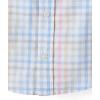 The Children’s Place Baby Boys’ and Toddler Poplin Short Sleeve Button Down Shirt(Multi Gingham)