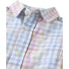 The Children’s Place Baby Boys’ and Toddler Poplin Short Sleeve Button Down Shirt(Multi Gingham)