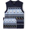 The Children’s Place Baby Boys’ and Toddler Pullover Sweater Vest(Easter Bunny Striped Vest)