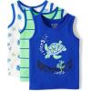The Children’s Place Baby Boys’ and Toddler Assorted Tank Top(Sea Turtle 3-pack)
