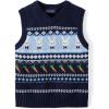 The Children’s Place Baby Boys’ and Toddler Pullover Sweater Vest(Easter Bunny Striped Vest)