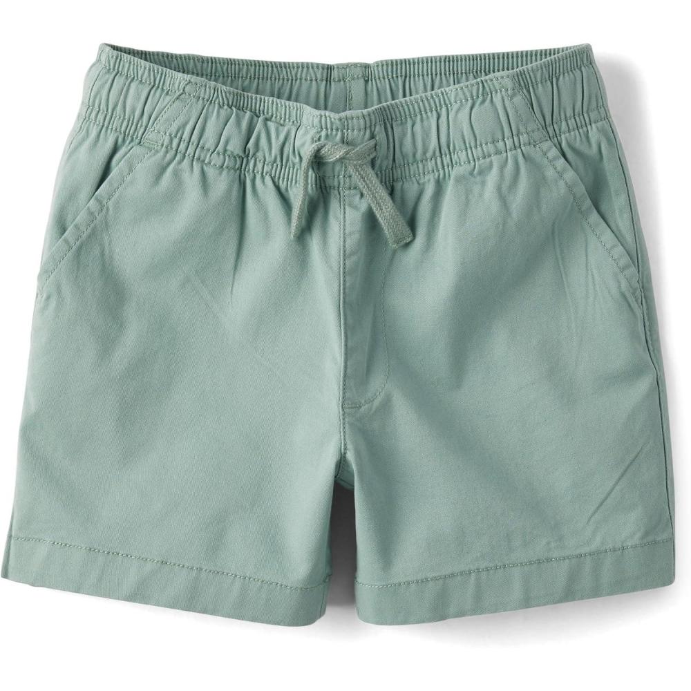 imageThe Childrens Place Boys Pull on Jogger ShortsMint Taffy
