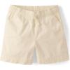 The Children’s Place Boys’ Pull on Jogger Shorts(Fair Ivory)