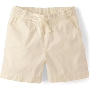 The Children’s Place Boys’ Pull on Jogger Shorts(Fair Ivory)