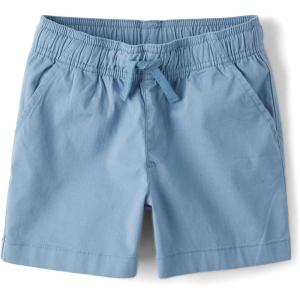 The Children’s Place Boys’ Pull on Jogger Shorts(Summer Blue)