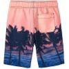 The Children’s Place Boys’ Short Sleeve Rashguard and Swim Trunk, 2-piece Set(Quench Blue)
