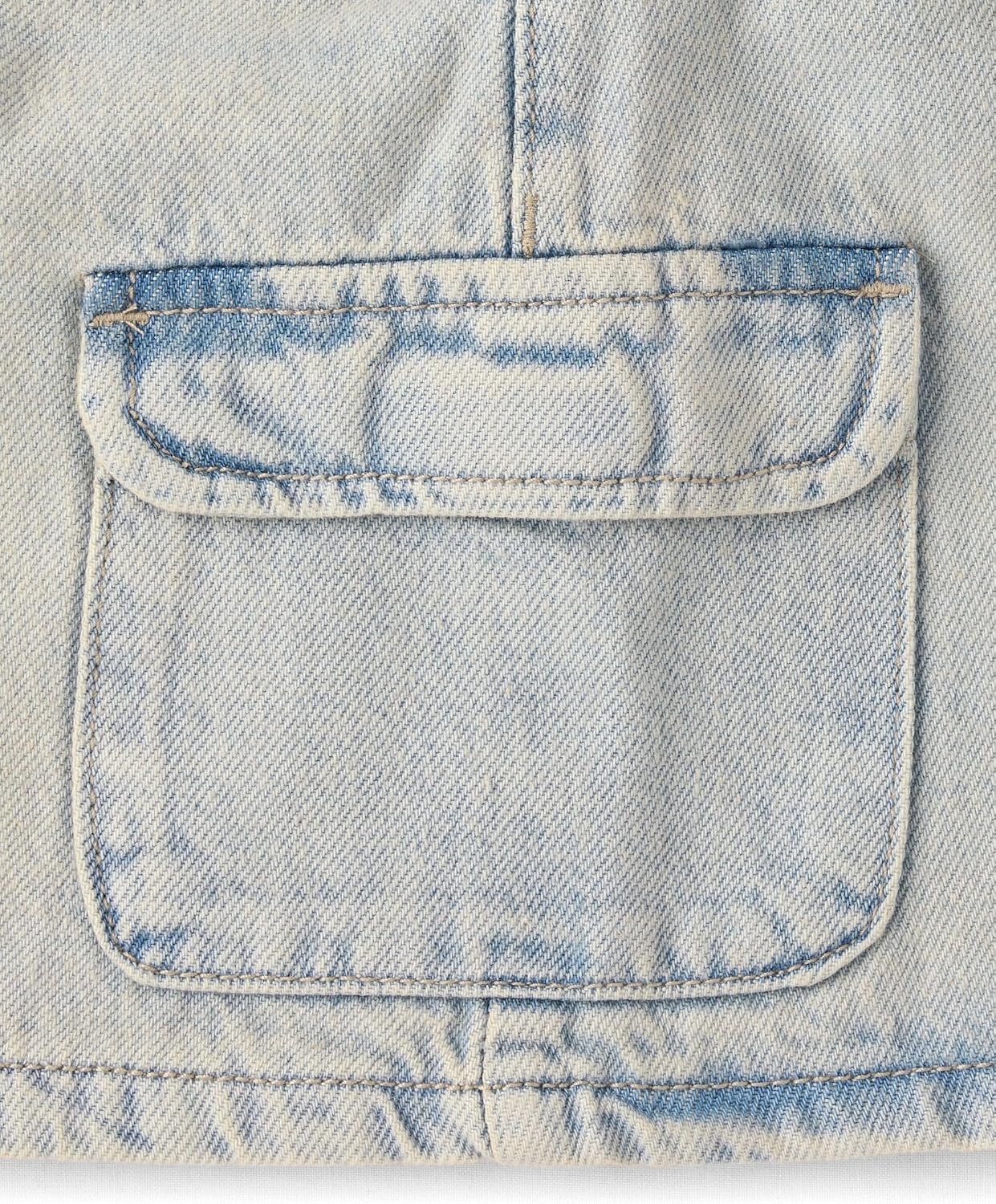 image:imageThe Childrens Place Girls Everyday Denim Skirts and SkortsTinsely Wash