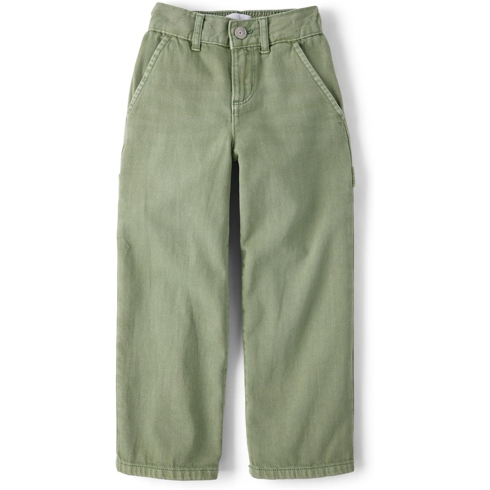 image:imageThe Childrens Place Girls Wide Leg JeansCapers