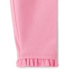 The Children’s Place Baby Girls and Toddler Assorted Solid Leggings, Multipacks(Multicolor Ruffle 5-pack)