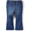 The Children’s Place Baby Girls’ and Toddler Flare Jeans(Embroided Rosalie Wash)