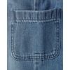 The Children’s Place Girls’ Baggy Cargo Jeans(Light Thea Wash)