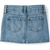 The Children’s Place Girls’ Everyday Denim Skirts and Skorts(Mina Wash)