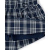 The Children’s Place Girls’ Smocked Poplin Skort(Tidal Plaid)