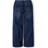 The Children’s Place Girls’ Wide Leg Jeans(Amble Wash Side Stud)