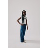 The Children’s Place Girls’ Wide Leg Jeans(Amble Wash Side Stud)
