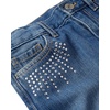 The Children’s Place Girls’ Wide Leg Jeans(Grove Wash Studded)