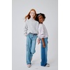The Children’s Place Girls’ Wide Leg Jeans(Peak Wash)