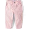 The Children’s Place Baby Girls’ and Toddler Barrel Leg Jeans(Rose Mist)