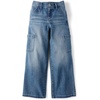 The Children’s Place Girls’ Baggy Cargo Jeans(Light Thea Wash)
