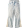 The Children’s Place Girls’ Wide Leg Jeans(Tinsley Wash)