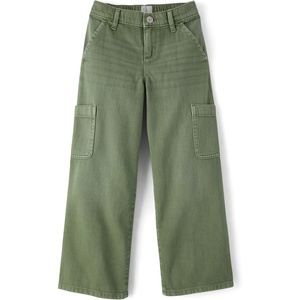 The Children’s Place Girls’ Baggy Cargo Jeans(Garden Cress)